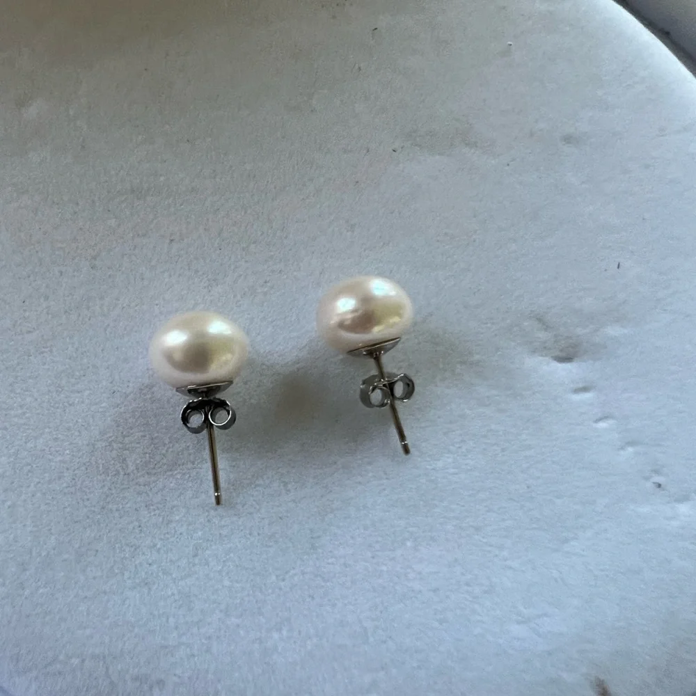 Viki Lynn Elegant Freshwater Necklace Pearl Jewelry Set - Picture 8 of 15